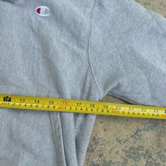 Champion Reverse Weave Classic Logo Y2K Hoodie - Picture 2 of 3